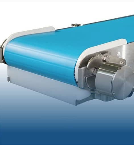 Open-frame stainless sanitary conveyor