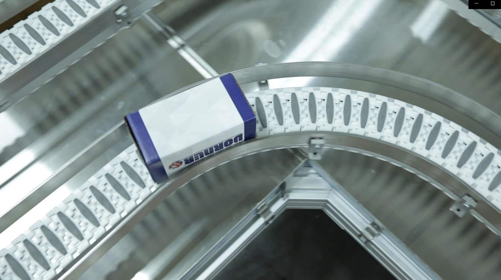 Conveyor equipment for cosmetics