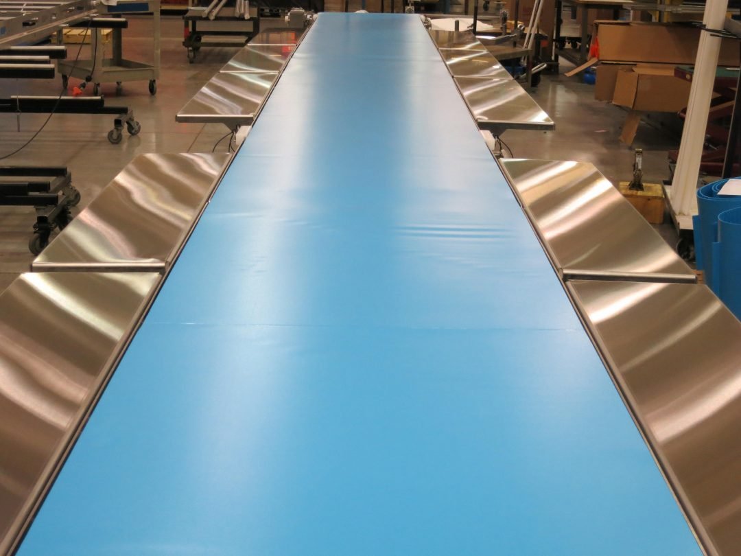 Conveyor equipment for ready-to-eat foods