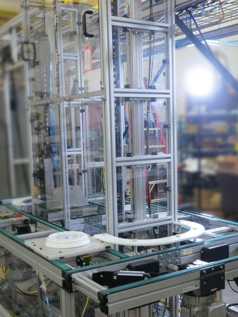 MP pallet application for elevation and line egress