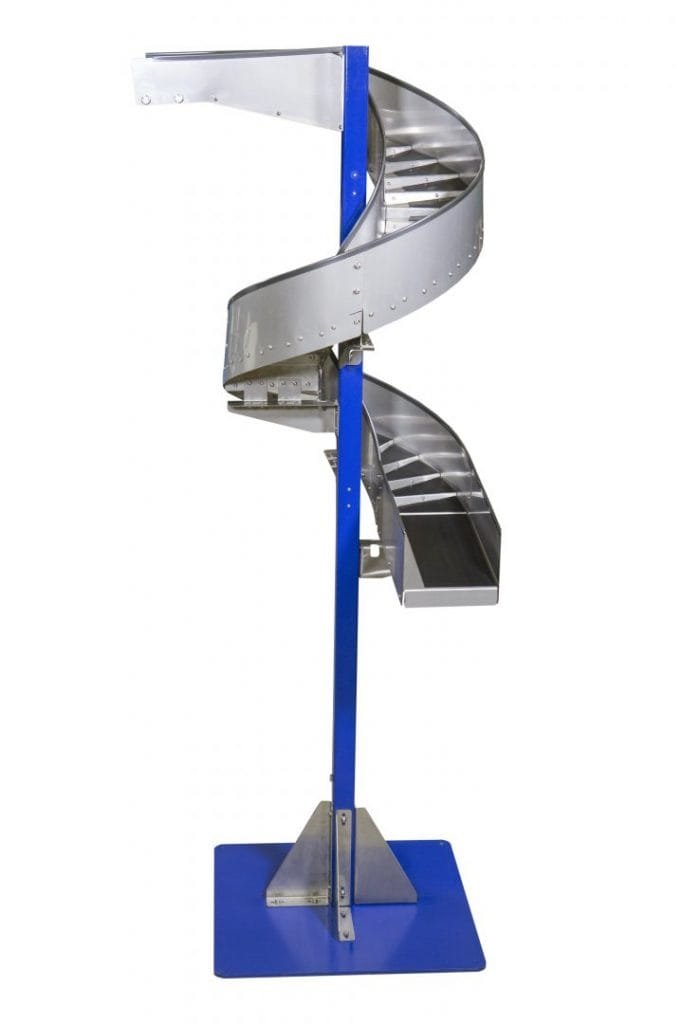 Spiral elevation conveyor