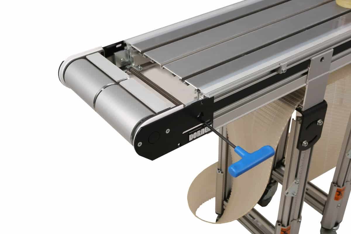 High-speed belt conveyor system