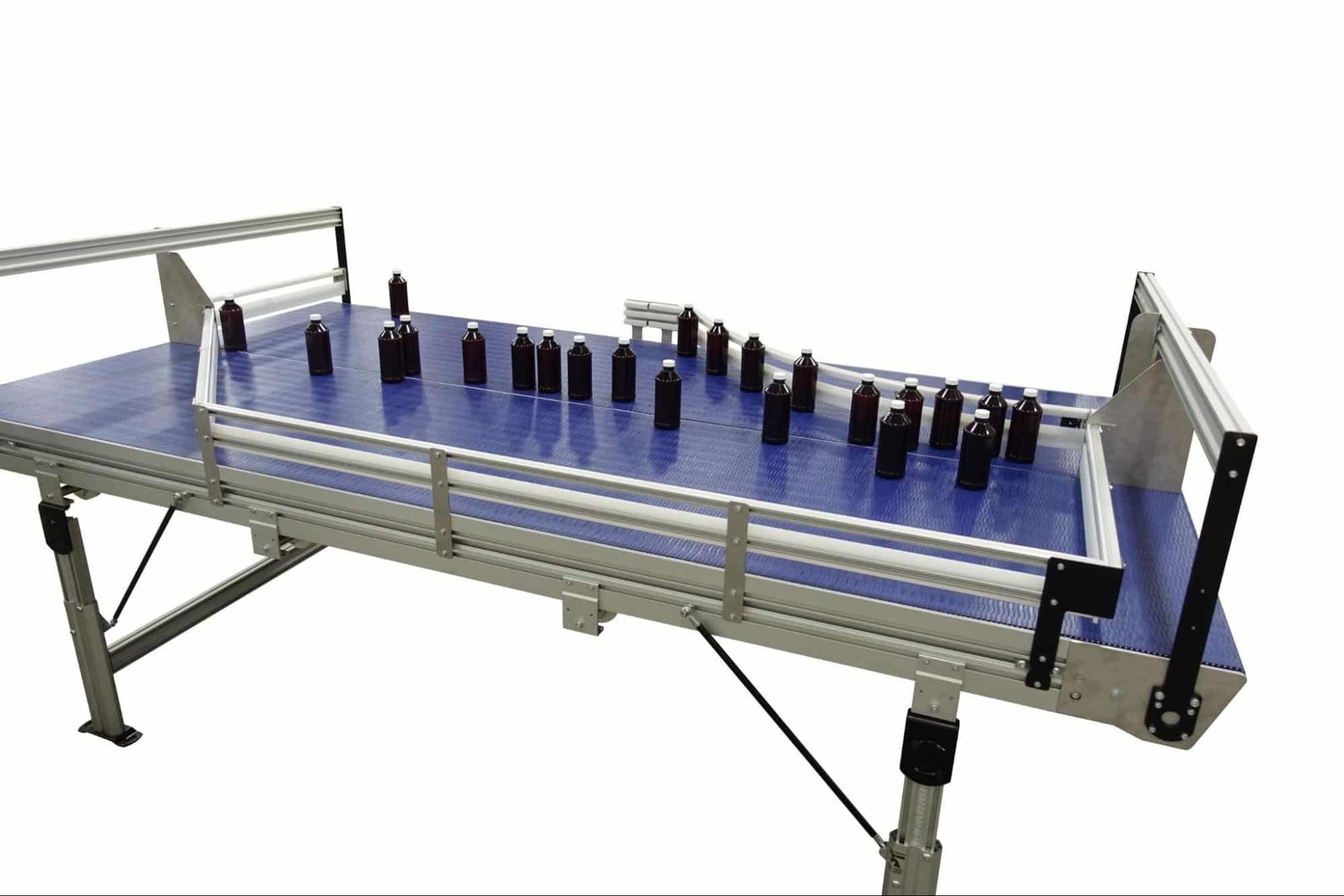 Product on a recirculating conveyor
